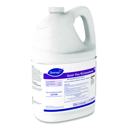 Picture of Five 16 One-Step Disinfectant Cleaner, 1 gal Bottle, 4/Carton