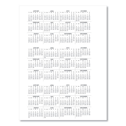 Picture of Recycled Weekly Appointment Book Ruled without Appointment Times, 8.75 x 6.88, Black Cover, 12-Month (Jan to Dec): 2025