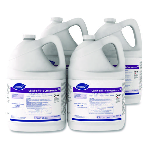 Picture of Five 16 One-Step Disinfectant Cleaner, 1 gal Bottle, 4/Carton