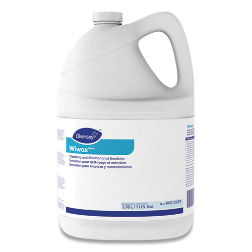 Picture of Wiwax Cleaning and Maintenance Solution, Liquid, 1 gal Bottle, 4/Carton