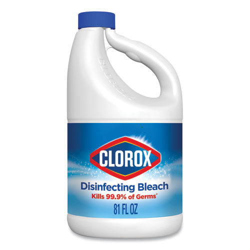 Picture of Regular Bleach with CloroMax Technology, 81 oz Bottle, 6/Carton