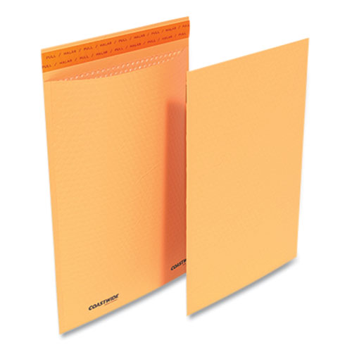 Picture of Self-Sealing Kraft Bubble Mailer, #5, Square Flap, Self-Adhesive Closure, 11.25 x 15, Golden Brown Kraft, 100/Pack