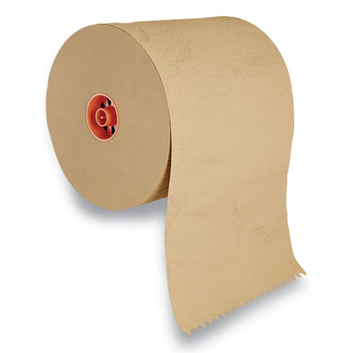 Picture of J-Series Hardwound Paper Towels, 1-Ply, 8 x 800 ft, Natural Kraft, 6 Rolls/Carton