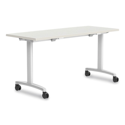 Picture of Workplace2.0 Nesting Training Table, Rectangular, 60w x 24d x 29.5h, Silver Mesh