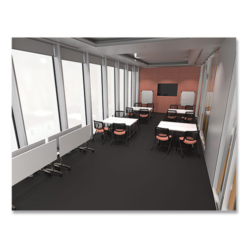 Picture of Workplace2.0 Nesting Training Table, Rectangular, 60w x 24d x 29.5h, Silver Mesh