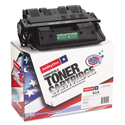 7510015606574+Remanufactured+C8061x+%2861x%29+High-Yield+Toner%2C+10%2C000+Page-Yield%2C+Black