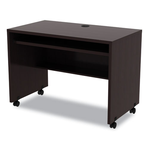 Picture of Alera Valencia Series Mobile Workstation Desk, 41.38" x 23.63" x 30", Espresso