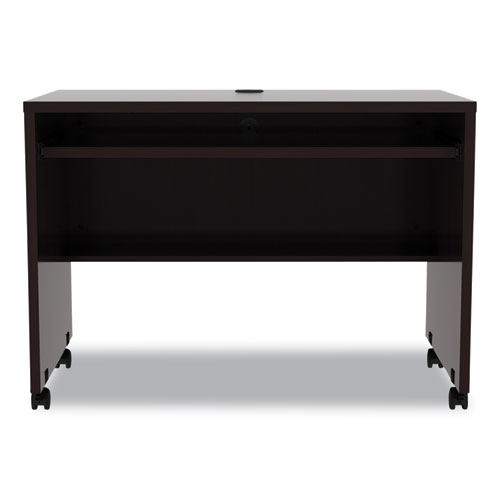 Picture of Alera Valencia Series Mobile Workstation Desk, 41.38" x 23.63" x 30", Espresso