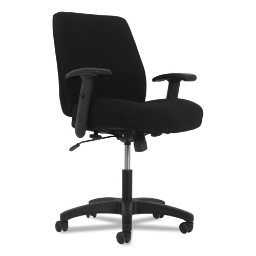 HON+Network+Chair+-+Black+Fabric+Seat+-+Black+Fabric+Back+-+Black+Frame+-+Mid+Back+-+Black
