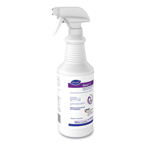 Picture of Oxivir 1 RTU Disinfectant Cleaner, 32 oz Spray Bottle, 12/Carton