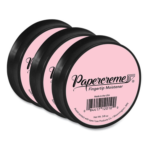 Picture of Papercreme Fingertip Moistener, 0.38 oz, Coral, 3/Pack