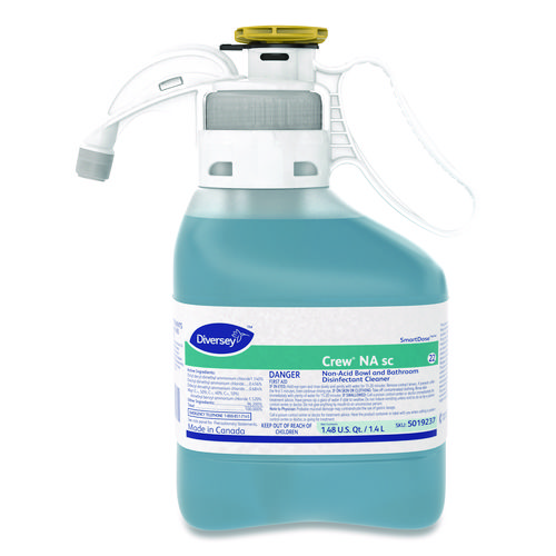 Picture of Crew Non-Acid Bowl and Bathroom Disinfectant Cleaner, Floral, 47.3 oz, 2/Carton