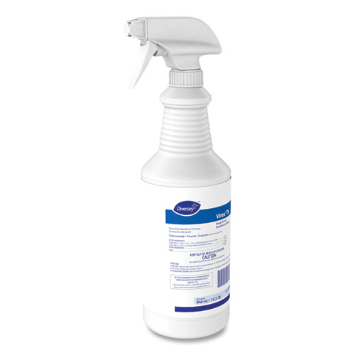 Picture of Virex TB Disinfectant Cleaner, Lemon Scent, Liquid, 32 oz Bottle, 12/Carton