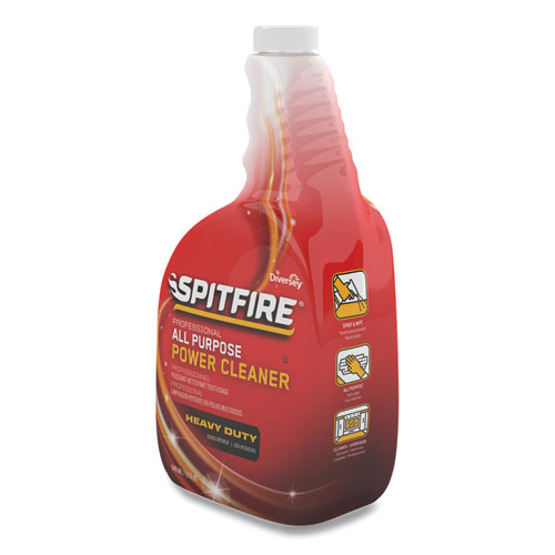 Picture of Spitfire All Purpose Power Cleaner, Liquid, 32 oz Spray Bottle, 4/Carton