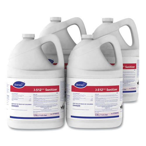 Picture of J-512TM/MC Sanitizer, 1 gal Bottle, 4/Carton