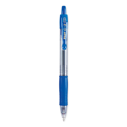 Picture of G2 Premium Gel Pen Convenience Pack, Retractable, Bold 1 mm, Blue Ink, Smoke/Blue Barrel, 36/Pack