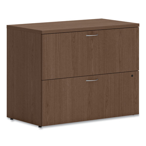 Picture of Mod Lateral File, 2 Legal/Letter-Size File Drawers, Sepia Walnut, 36" x 20" x 29"