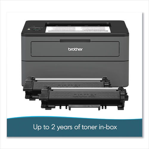 Picture of HLL2370DWXL XL Extended Print Monochrome Compact Laser Printer with Up to 2-Years of Toner In-Box