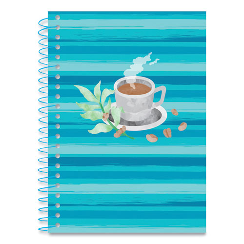 Picture of Lifenotes Notebook, 1 Subject, Medium/College Rule, Assorted Covers, 7 x 5, 80 Sheets, 4/Pack