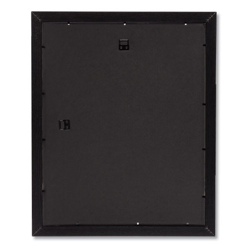 Picture of Black Solid Wood Poster Frames with Plastic Window, Wide Profile, 16 x 20