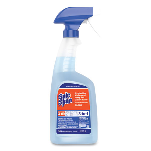 Picture of Disinfecting All-Purpose Spray and Glass Cleaner, Fresh Scent, 32 oz Spray Bottle