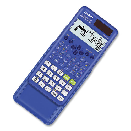 Picture of FX-300ES Plus 2nd Edition Scientific Calculator, 16-Digit LCD, Blue