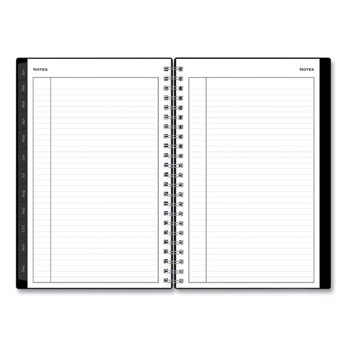 Picture of Enterprise Weekly/Monthly Planner, 8 x 5, Black Cover, 12-Month (Jan to Dec): 2025