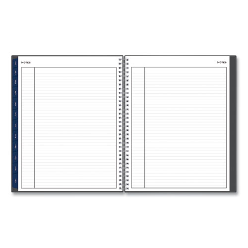 Picture of Passages Weekly/Monthly Planner, 11 x 8.5, Charcoal Cover, 12-Month (Jan to Dec): 2025