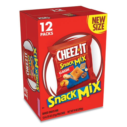 Snack+Mix%2C+Classic+Cheese%2C+0.75+oz+Bag%2C+12%2FBox