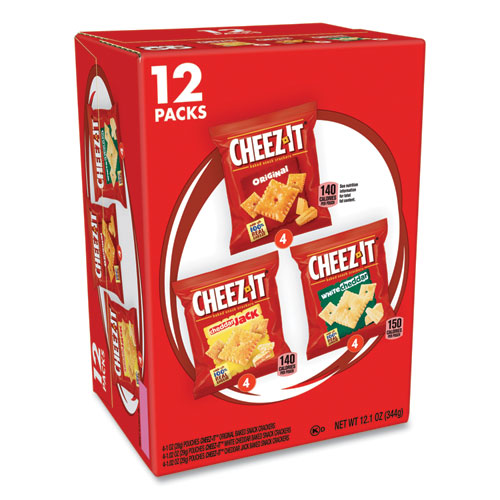 Baked+Snack+Crackers%2C+Variety+Pack%2C+0.75+Oz+Bag%2C+12%2Fbox