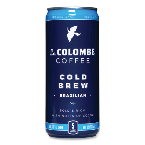 Picture of Cold Brew Coffee, Brazilian Bold, 9 oz Can, 12/Carton