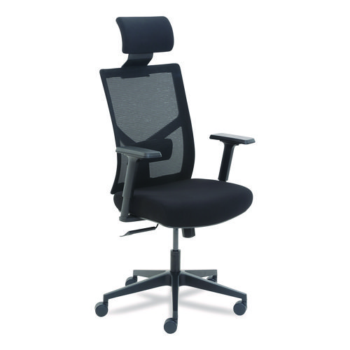 Picture of Mesh Back Molded Foam Task Chair, Supports Up to 275 lb, Black Seat/Back
