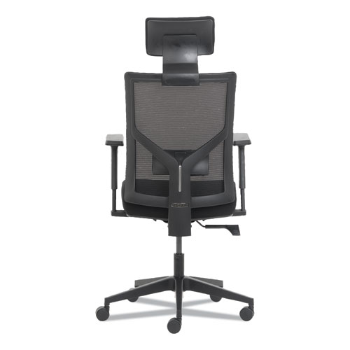 Picture of Mesh Back Molded Foam Task Chair, Supports Up to 275 lb, Black Seat/Back