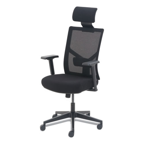 Picture of Mesh Back Molded Foam Task Chair, Supports Up to 275 lb, Black Seat/Back