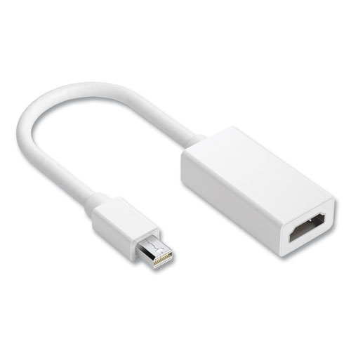 Picture of Mini DisplayPort to HDMI Adapter, 6", White