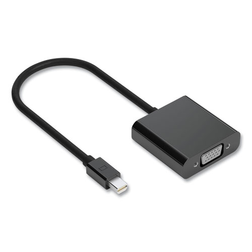 Picture of Mini DisplayPort to VGA Adapter, 6", Black