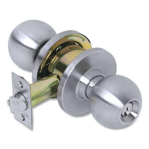 Picture of Heavy Duty Commercial Storeroom Knob Lockset, Stainless Steel Finish