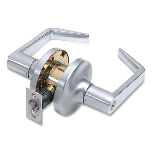Picture of Heavy Duty Commercial Entry Lever Lockset, Satin Chrome Finish