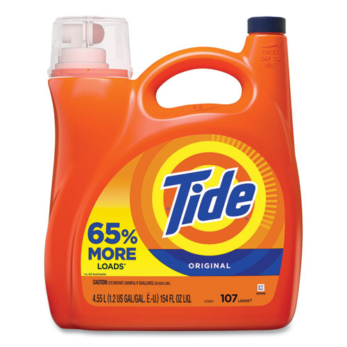 Picture of HE Laundry Detergent, Original Scent, 107 Loads, 154 oz Pump Bottle