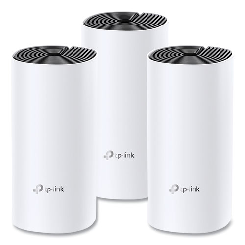Picture of Deco M4 AC1200 Whole Home Mesh Wi-Fi System, 2 Ports, Dual-Band 2.4 GHz/5 GHz