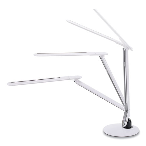 Picture of Color Changing LED Desk Lamp with RGB Arm, 18.12" High, White