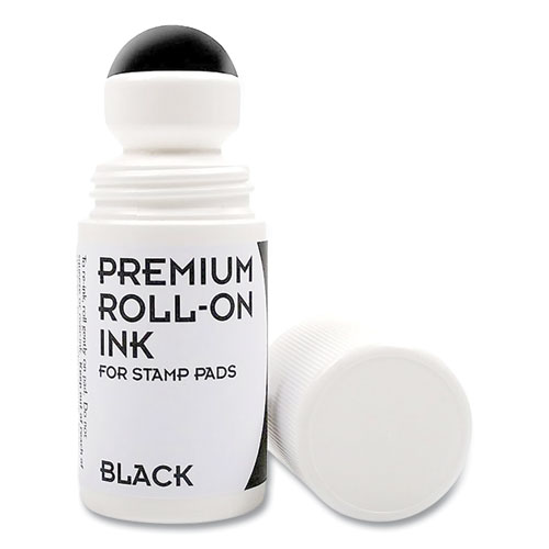 Picture of Premium Roll-On Ink, 2 oz, Black