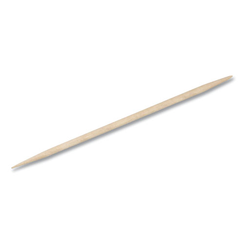 Picture of Round Wood Toothpicks, Natural, 12,000/Carton