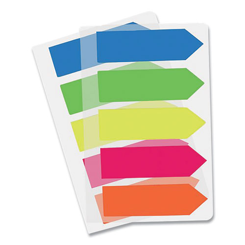 Removable+Small+Arrow+Page+Flags%2C+Blue%2C+Green%2C+Orange+Pink%2C+Yellow%2C+125%2Fpack