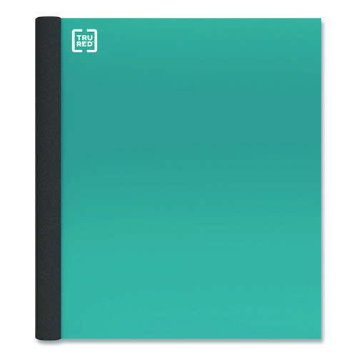 Picture of Three-Subject Notebook, Twin-Wire, Medium/College Rule, Teal Cover, (150) 11 x 8.5 Sheets
