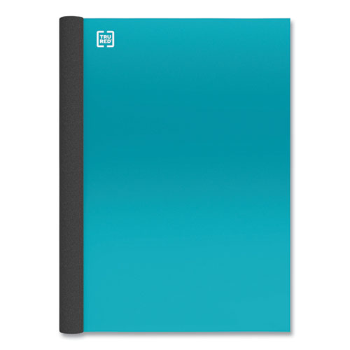 Picture of Two-Subject Notebook, Medium/College Rule, Teal Cover, 9.5 x 6, 100 Sheets