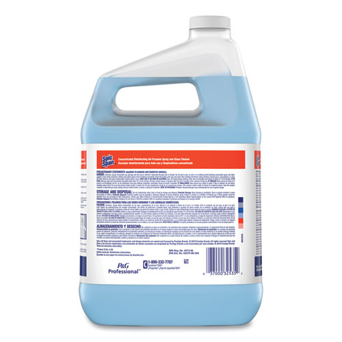 Picture of Disinfecting All-Purpose Spray and Glass Cleaner, Concentrated, 1 gal, 2/Carton