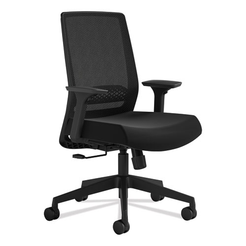 Medina+Basic+Task+Chair%2C+Supports+Up+To+275+Lb%2C+18%26quot%3B+To+22%26quot%3B+Seat+Height%2C+Black