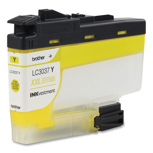 Picture of LC3037Y INKvestment Super High-Yield Ink, 1,500 Page-Yield, Yellow