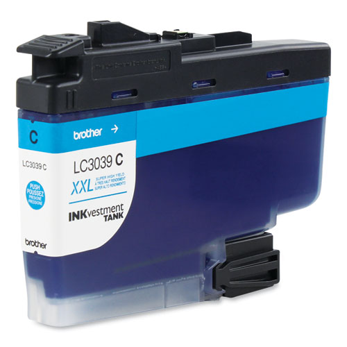 Picture of LC3039C INKvestment Ultra High-Yield Ink, 5,000 Page-Yield, Cyan